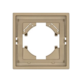 Рамка пластиковая FRM-TENDO-SFPL-1-GD (Arlight, -)