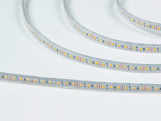 Светодиодная лента 2835, 120 LED/м, 9,6 Вт/м, 12В , IP66, 3M, Цвет: Теплый белый, SWG2120-12-9.6-WW-66-M
