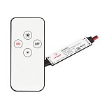 Диммер SMART-MINI-DIM-SET (12-24V, 1x4A, ПДУ 4кн, IR) (Arlight, IP20 Пластик, 5 лет)