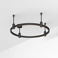 Основание ART-APRIORI-ROUND-ROD-200-R600 (BK) (Arlight, IP20 Металл, 3 года)