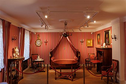 Освещение в музее Тильзитского мира