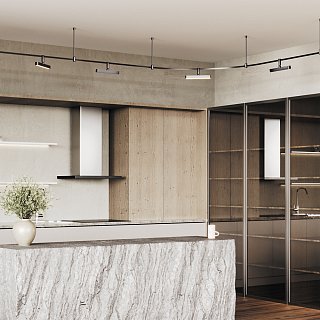 Трековый светильник Basis Rot Flexity 3000К 10Вт 100°