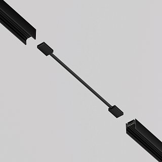 Гибкий коннектор для токоведущей ленты Exility IP черный