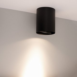 Светильник SP-FOCUS-R132-24W Day4000 (BK, 15 deg, 230V) (Arlight, IP54 Металл, 5 лет)