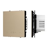 Терморегулятор SWT-NOBE-MTE-SFPL-GD (электрический тёплый пол) (Arlight, Золотой песок)