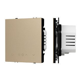 Терморегулятор SWT-NOBE-MTE-SFPL-GD (электрический тёплый пол) (Arlight, Золотой песок)