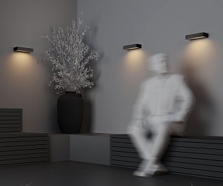 Настенный светильник (бра) Lot 3000K 10Вт IP 65