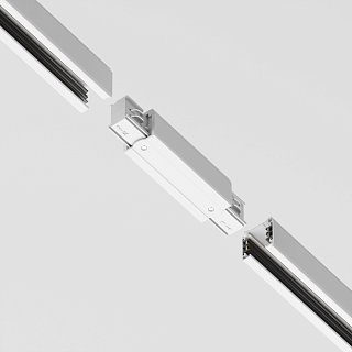 Коннектор прямой Trinity белый