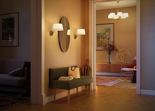 Настенный светильник (бра) Modesto E14x1