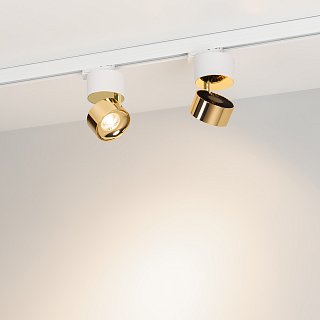 Светильник SP-PLURIO-TRACK-4TR-R77-9W Day4000 (WH-BRS, 36 deg, 230V) (Arlight, IP20 Металл, 3 года)