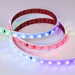 Светодиодная лента герметичная DMX-FLT-PS-S36-23mm 24V RGB-PX6 (20 W/m, IP67, 30deg, 5m) (Arlight, -)