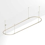 Основание ART-APRIORI-OVAL-ROD-800-4000x1000 (OG) (Arlight, IP20 Металл, 3 года)