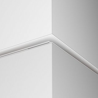 Коннектор внешний Exility встраиваемый под ГКЛ 12,5мм, белый