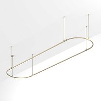 Основание ART-APRIORI-OVAL-ROD-800-4000x1000 (OG) (Arlight, IP20 Металл, 3 года)