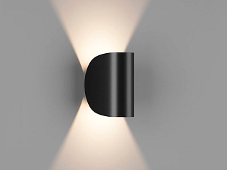 Светильник настенный GW VENTURA черный, GW-A108-6-BL-WW