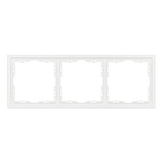 Рамка пластиковая FRM-NOBE-SFPL-3-WH (Arlight, -)