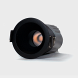 Светильник встраиваемый 7Вт 55° IP65 черный 4000К поворотный RC-D52-7-BL-NW65