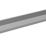 Профиль алюминиевый накладной ELF для LED, 2000х12х25мм