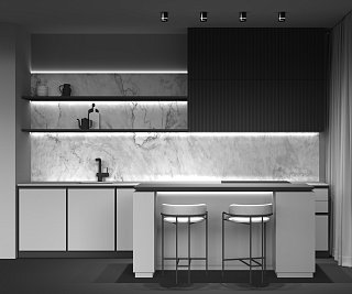 Потолочный светильник Orlo 4000K 1x9Вт 120°