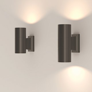 Настенный светильник (бра) Bowery GU10х2 50Вт IP 54