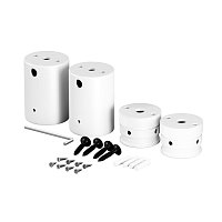 Набор для двухстороннего накладного монтажа Nemo D25 белый