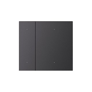 INTELLIGENT ARLIGHT Накладка панели KNX-23-2G-SUF Dark Grey (Backlight) (IARL, IP20 Металл, 2 года)