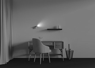 Настенный светильник (бра) Twist 3000K 3Вт IP 20