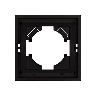 Рамка пластиковая FRM-TENDO-PL-1-BK (Arlight, -)