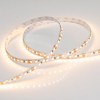 Светодиодная лента RT 2-5000 12V Warm2400 2x (3528, 600 LED, LUX) (Arlight, 9.6 Вт/м, IP20)