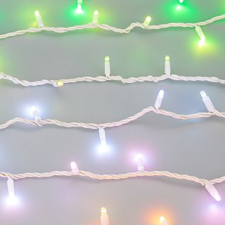 Светодиодная гирлянда ARD-STRING-PRO-10000-WHITE-100LED-LIVE RGB-DMX (24V, 10W) (Ardecoled, IP65)