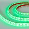 Светодиодная лента RTW 2-5000PGS 12V Green 2x (5060, 300 LED, LUX) (Arlight, 14.4 Вт/м, IP67)