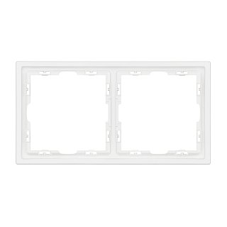 Рамка пластиковая FRM-NOBE-SFPL-2-WH (Arlight, -)