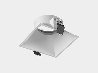 Корпус светильника потолочный встраиваемый, COMBO-34-WH, Белый, IP20, COMBO-34-WH