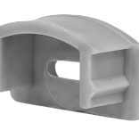 Заглушка торцевая для профиля ELF-ПН0716, с отверстием　