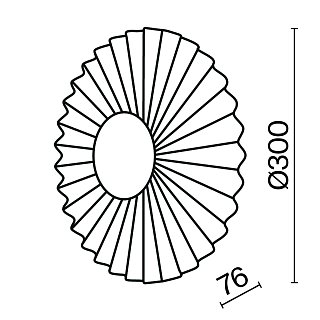 Настенный светильник (бра) Fiore 3000К 7Вт