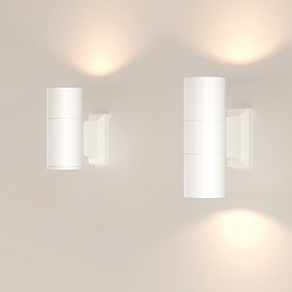 Настенный светильник (бра) Bowery GU10х2 50Вт IP 54