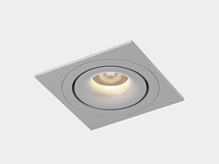 Рамка для серии COMBO 1 квадратная, белая, COMBO-1S1-WH