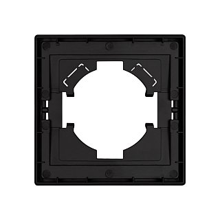 Рамка пластиковая FRM-TENDO-PL-1-BK (Arlight, -)
