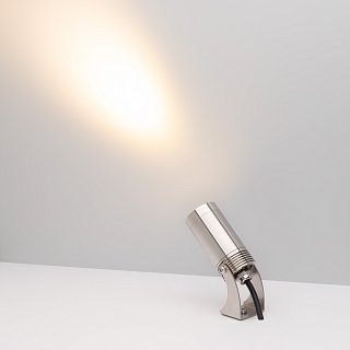Светильник KT-WATER-R44-8W Warm3000 (SL, 24 deg, 12V) (Arlight, IP68 Металл, 3 года)