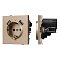 Механизм розетки с USB зарядкой SCT-TENDO-MUAA-PL-GD (230V, 16A) (Arlight, -)