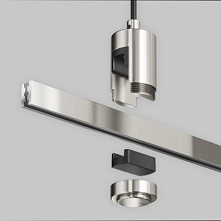 Подвес тросовый Hang с вводом питания Flarity платина