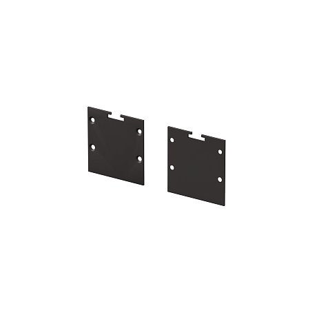Комплект заглушек (для профиля 35x35) 2 шт., ALM-3535BT-B-EC 642038