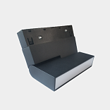 Светильник-книжка матовый, серия SY-LINK, Черный, 6Вт, IP20, Нейтральный белый (4000К) , SY-LINK-FLMT-BL-6-NW