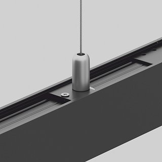 Крепление для троса S35 черное 1 шт.