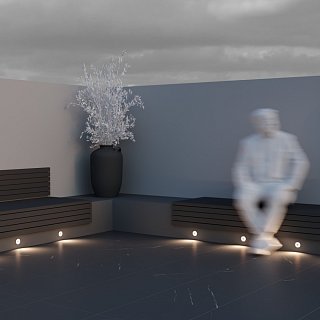 Встраиваемый светильник Limo 3000К 3Вт IP 65