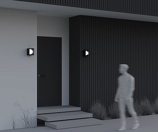 Настенный светильник (бра) Outdoor O483WL-L10GF3K