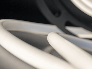 Термостойкая cветодиодная лента SMD 2835, 180 LED/м, 12 Вт/м, 24В , IP68, Цвет: Нейтральный белый, NE8180-24-12-NW-68