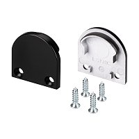 Заглушка SL-LINE-2011M ROUND BLACK глухая (Arlight, Пластик)