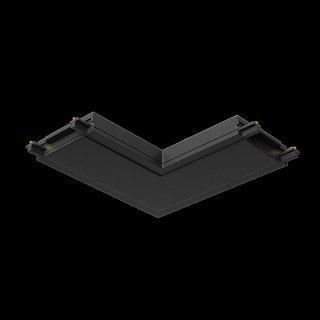 Конектор питания угловой Radity черный