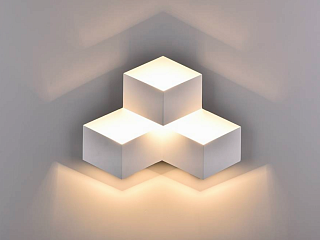 Светильник настенный GW PALMIRA белый, 9 Вт, GW-1101-3-9-WH-NW